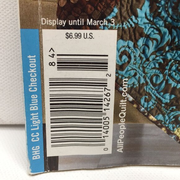 Better Homes Gardens Quilts And More Magazine Winter 2008 32 Gifts Throws Aprons - Picture 12 of 12